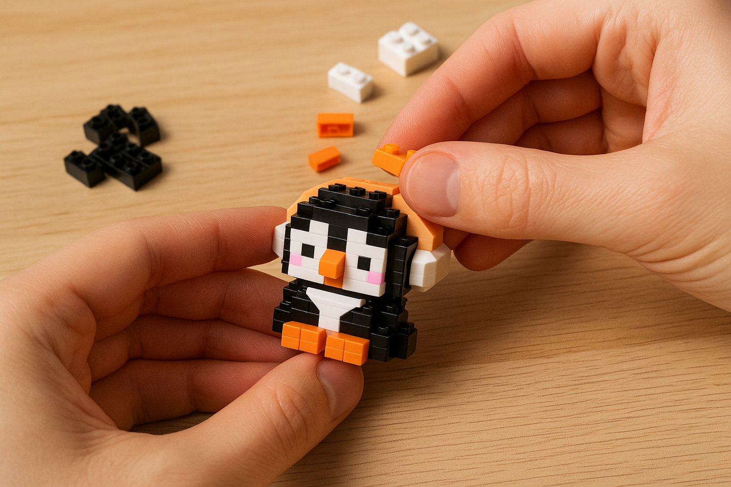 SnapUp Building Blocks - Music Loving Arctic Friend