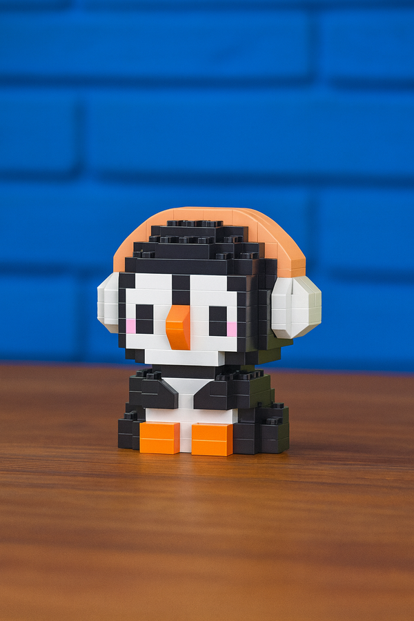 SnapUp Building Blocks - Music Loving Arctic Friend